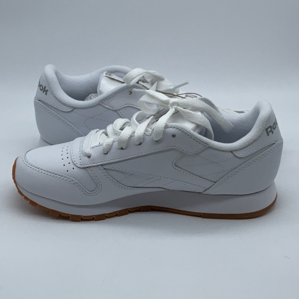 Reebok Classic Leather Shoes Woman’s White - Picture 5 of 9